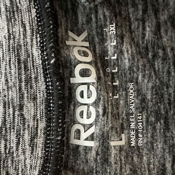 Reebok black and grey running top - Picture 6 of 8